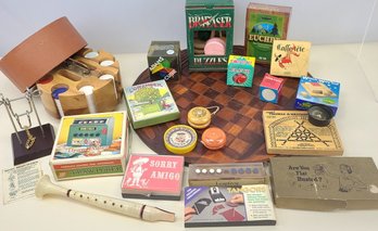Fantastic, Large Game Lot - Vintage And Newer - Novelty, Games And More!