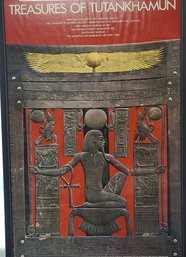 1976, Vintage 'Treasures Of Tutankhamun'  Exhibition Poster - Metropolitan Museum Of Art
