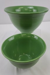 Pair Of Pier One Mixing Bowls
