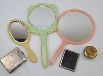 Vintage Vanity Mirrors And Cases