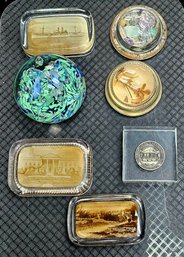 Collection Of Vintage Paperweights