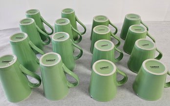 Green, Vintage Crate And Barrel Coffee Mugs And Cups