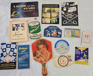Vintage, Advertising Lot - Texaco, Pan Am, Etc