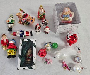 Lot Of Quality, Glass Christmas Ornaments