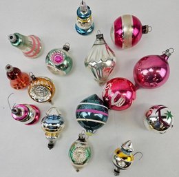 Vintage, Glass Christmas Ornaments