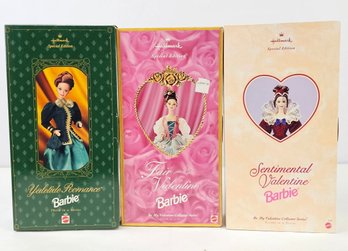 3, Barbie Dolls In Original Boxes