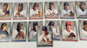 Lot Of 13, 1997 Donruss Studios 8x10 Baseball Players - Portrait Collection