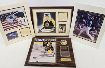Bruins, Patriots And More Photo Plaques And Pictures