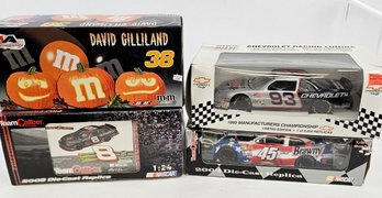 Lot Of 4, Nascar Diecast Vehicles 1:24 In Original Boxes