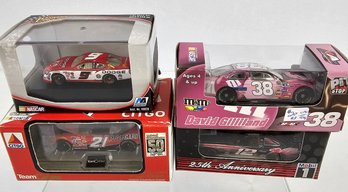 Lot Of 4, Nascar, Smaller Diecast Vehicles In Original Boxes