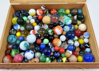 Vintage Marbles, Clay, Glass, Akro Agate, Etc.