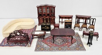 Quality, Vintage, Dollhouse Miniature Furniture Lot