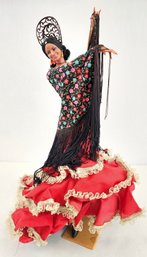 18', Large, Spanish Flamenco Dancer Figure