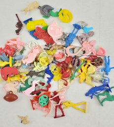 Lot Of Vintage Cracker Jack And Gumball Prizes