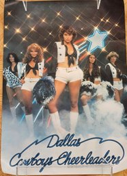 Vintage Original 1977, Dallas Cowboy Cheerleaders Poster - 20' X 28'