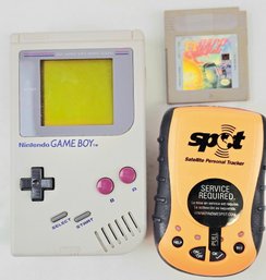 Nintendo Game Boy, Game Cartridge And Personal Tracker