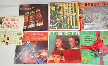 Lot Of Vinyl Christmas Records