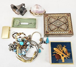Vintage Lot Including Antonio Terminiello Italian Box, Jewelry And More!