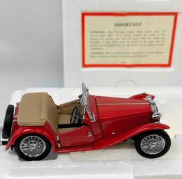 1:24 Franklin Mint, 1948 MGTC Roadster -  Precision Models