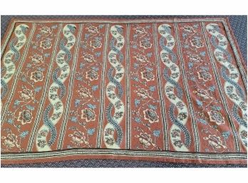 Hand Made Shyam Ahuja Rug. Made For Ralph Lauren In India Size 6'x9'