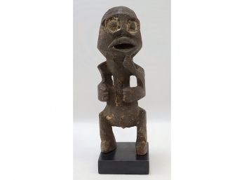 African Carved Fertility Statue 13'