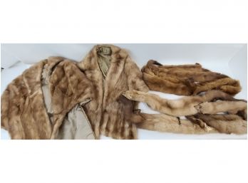 Vintage Fur Capes And Stoles