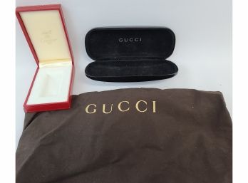 Empty Cartier And Gucci Cases