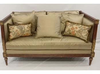 Modern Louis XVI Style Sofa/Setee In Silk*** No. 2