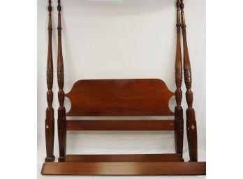 Queen Size, Mahogany 4 Posted Bed