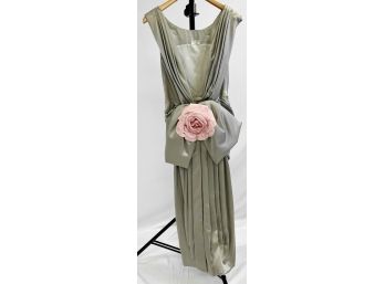 KIMIJIMA PARIS FRANCE, Elegant Silk Gown