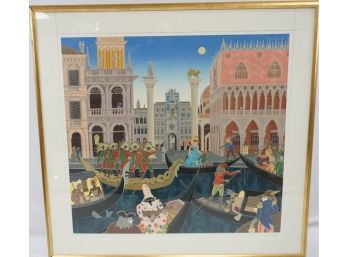 LARGE, Thomas McKnight Signed & Numbered Lithograph