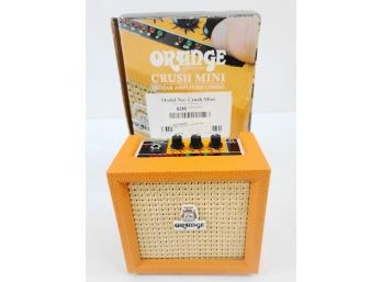 Orange Mini Crush Guitar Amplifier Combo
