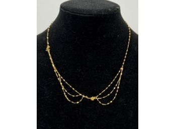 10k Gold 18' Necklace 2.1g