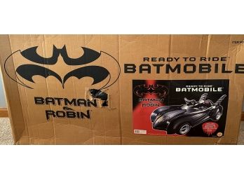 1997, Scarce, MIB, Batman Ride On Batmobile Toy Biz