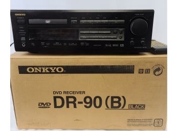 Onkyo Dvd Receiver DR - 90 - Black - In Original Box With Remote!