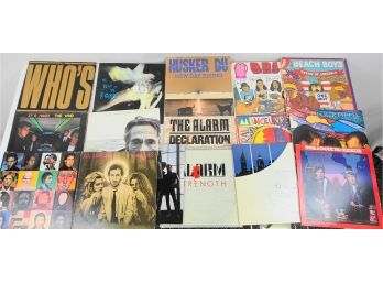 The Who, The Cure And More! Vinyl Record Lot In Excellent Condition!