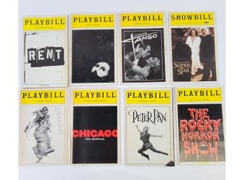 Lot Of Theater Playbills With One Signed!