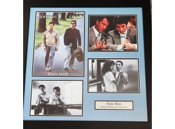 Pop Culture Icons - Tom Cruise & Dustin Hoffman Signed -  Rain Man Photos With COA