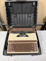 Vintage Royal Academy Portable Electric Typewriter With Case