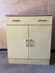 Vintage MCM Metal Kitchen Cabinet 30' W X 16' D X 36' H