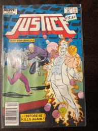 Marvel Comics JUSTICE #26 Dec 1988
