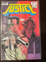 Marvel Comics JUSTICE #25 Nov 1988