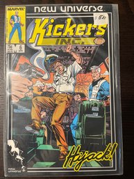 Marvel Comics KICKERS INC. #6 Apr 1987