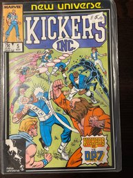 Marvel Comics KICKERS INC. #5 Mar 1987