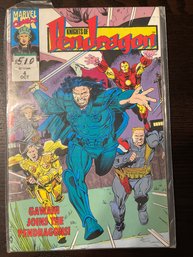 Marvel Comics KNIGTS OF PENDRAGON #4 Oct 1992