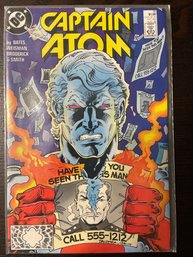 DC Comics CAPTAIN ATOM #18 Aug 1988