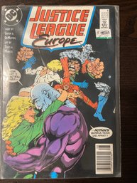 DC Comics JUSTICE LEAGUE EUROPE #8 Aug 1989