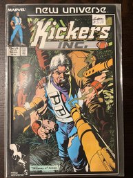 Marvel Comics KICKERS INC. #10 Aug 1987