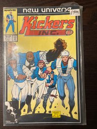 Marvel Comics KICKERS INC. #9 Jul 1987