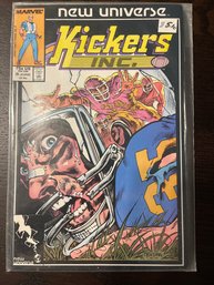 Marvel Comics KICKERS INC. #8 Jun 1988